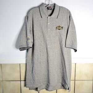 Harley Davidson San Jose California geometric polo shirt